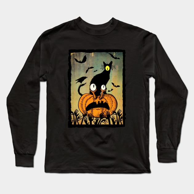 Hungry Zombies! Long Sleeve T-Shirt by BessoChicca